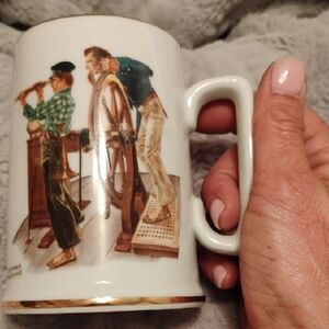 Vintage Nautical Themed Mug